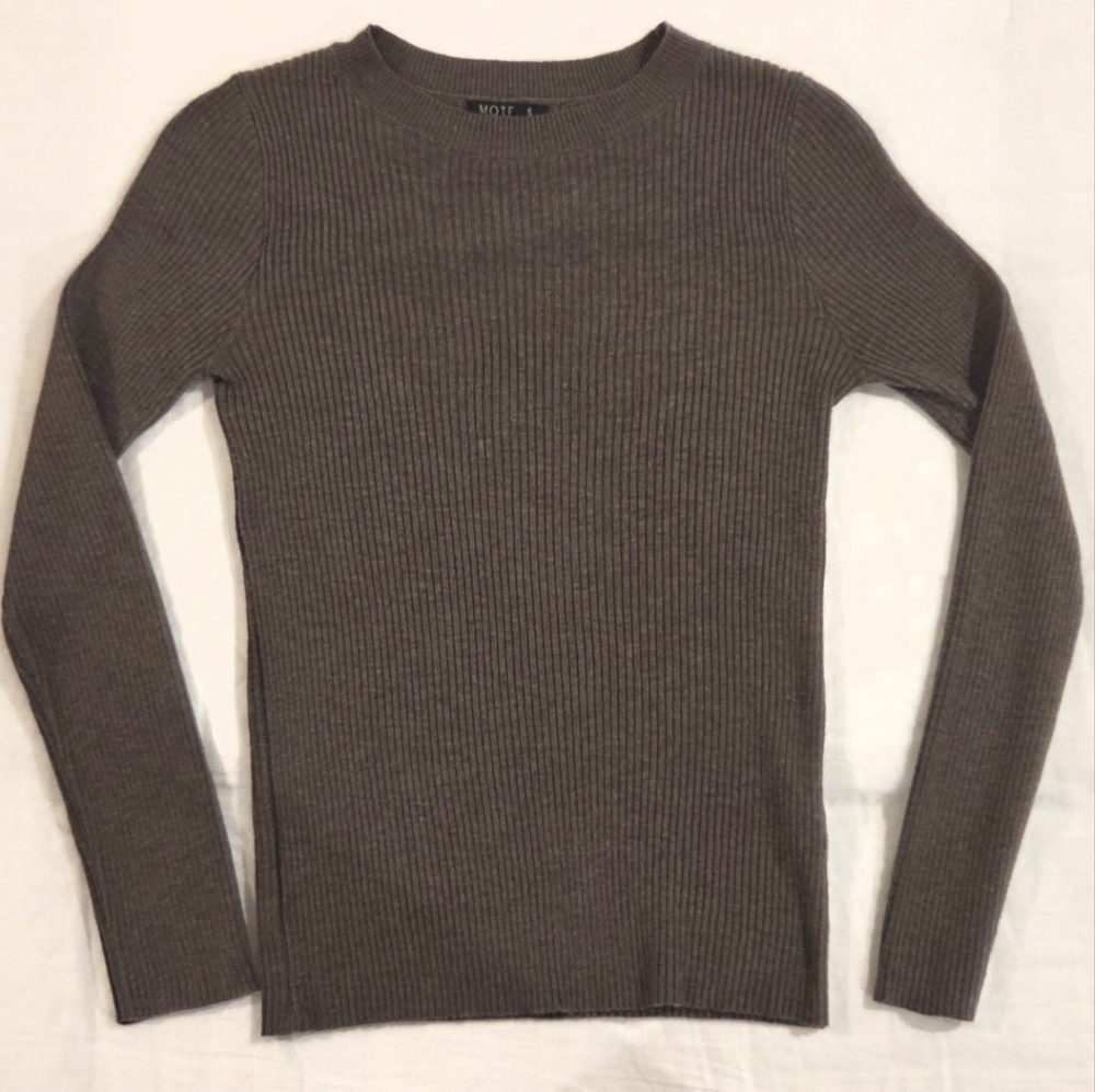 MOTF Womens Brown Crewneck Sweater